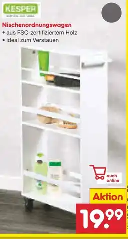 Netto Marken-Discount Dekor Nischenordnungswagen Angebot