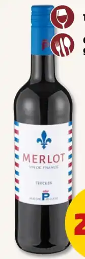 PENNY Maître Philippe Merlot Vin de France Angebot