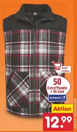 Netto Marken-Discount Herren Fleeceweste Angebot