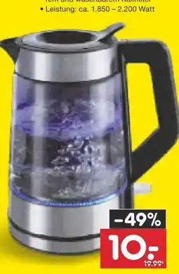 Netto Marken-Discount Star-Q Glaswasserkocher Angebot