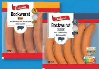 Lidl Dulano Bockwurst Angebot