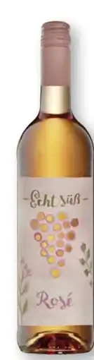 Edeka Ortenauer Weinkeller Echt Süß Rosé Angebot