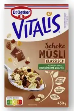 Edeka Dr. Oetker Vitalis Schoko Müsli klassisch Angebot