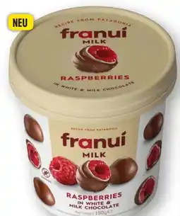 Edeka Franui Raspberries in White & Milk Chocolate Angebot