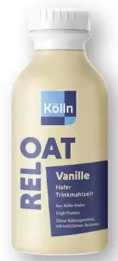 Edeka Kölln Reloat Hafer-Trinkmahlzeit Vanille Angebot