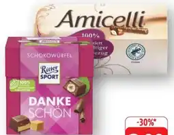 Edeka Ritter Sport Schokowürfel Danke Schön Angebot