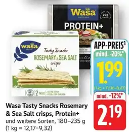 Edeka Wasa Selection Protein + Angebot