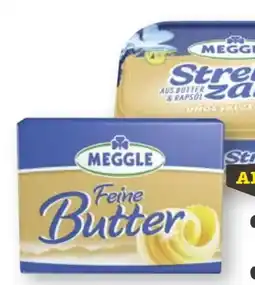 Scheck-in-Center Meggle Butter Angebot