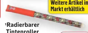 Edeka Radierbarer Tintenroller Schriftfarbe Blau Angebot