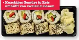Scheck-in-Center California Rolle Vegetarisch Angebot