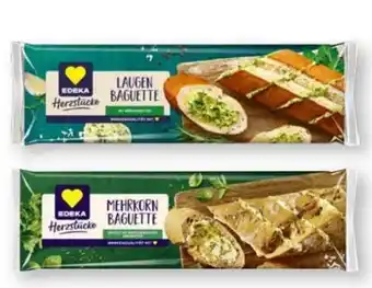 Scheck-in-Center Edeka Herzstücke Laugenbaguette Angebot