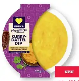 Scheck-in-Center Edeka Herzstücke Curry-Dattel Dip Angebot