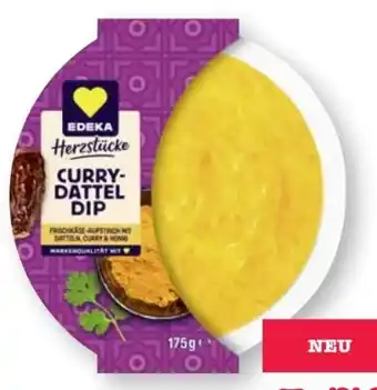 Scheck-in-Center Edeka Herzstücke Curry-Dattel Dip Angebot