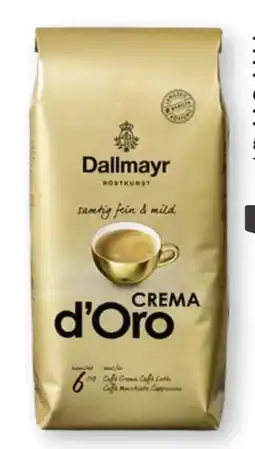 Scheck-in-Center Dallmayr Kaffee Crema d’Oro Angebot