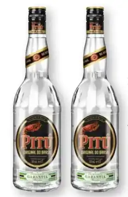Scheck-in-Center Pitú Cachaça Angebot