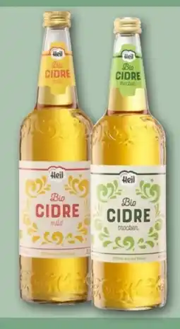 REWE Center Kelterei Heil Bio Apfel Cidre Angebot