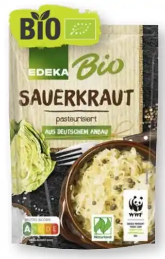 Scheck-in-Center Edeka Bio Sauerkraut Angebot
