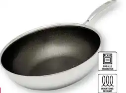 Scheck-in-Center Hensslers Edelstahl-Wok 28 cm Angebot