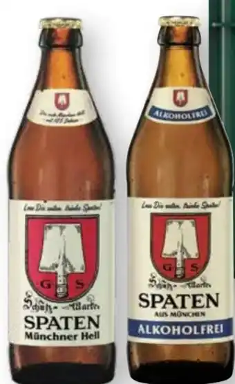 Scheck-in-Center Spaten Münchner Hell Angebot