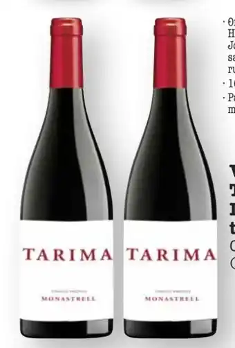 Scheck-in-Center Bodegas Volver Tarima Monastrell Angebot
