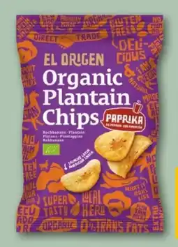 REWE Center El Origen Kochbananen Chips Paprika Angebot