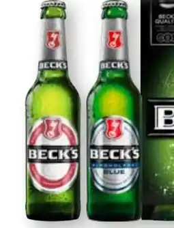Scheck-in-Center Becker's Pils Angebot