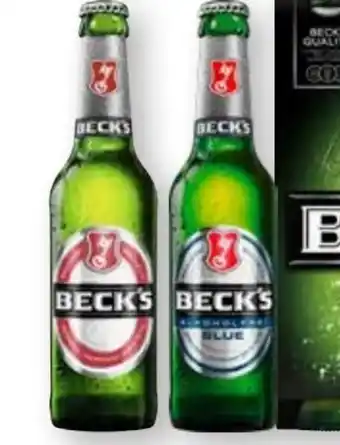 Scheck-in-Center Becker's Pils Angebot