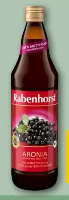 REWE Center Rabenhorst Bio-Aroniasaft Angebot