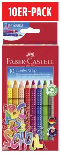 Scheck-in-Center Faber-Castell Farbstiftetui Jumbo Grip Angebot
