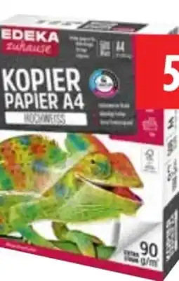 Scheck-in-Center Edeka zuhause Kopierpapier A4 Angebot