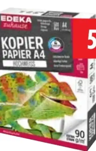 Scheck-in-Center Edeka zuhause Kopierpapier A4 Angebot
