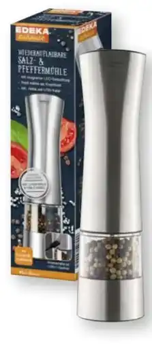 Scheck-in-Center Edeka zuhause Elektrische Salz- und Pfeffermühle Angebot