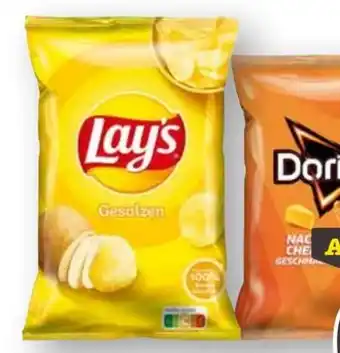 Scheck-in-Center Lay's Chips Gesalzen Angebot