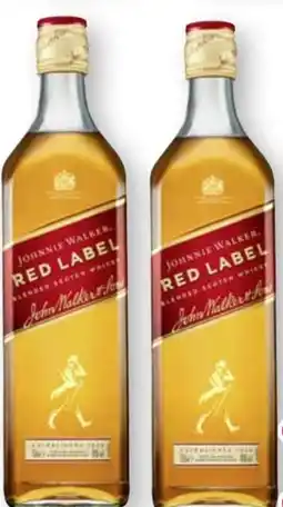 Scheck-in-Center Johnnie Walker Red Label Angebot