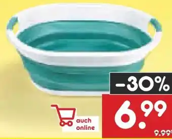 Netto Marken-Discount Priva faltbare Wäschewanne Angebot
