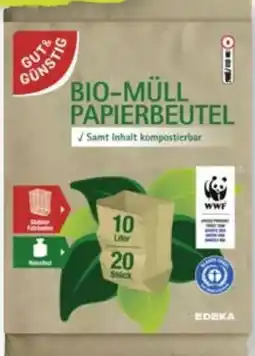 Scheck-in-Center Gut & Günstig Bio-Müll Papierbeutel Angebot