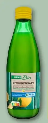 REWE Center Rewe Bio Zitronensaft Angebot