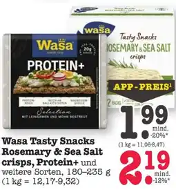 Scheck-in-Center Wasa Selection Protein + Angebot