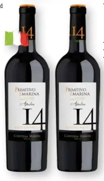 Scheck-in-Center Weingut Contessa Marina Primitivo di 14 Apulien Angebot