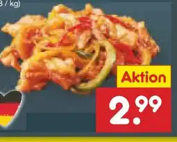Netto Marken-Discount Hähnchen-Pfanne Schaschlik Angebot