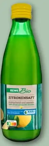 REWE Rewe Bio Zitronensaft Angebot