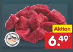 Netto Marken-Discount Gut Ponholz Gulasch vom Rind Angebot