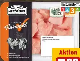REWE Center Metzgerei Wilhelm Brandenburg Puten-Gulasch Angebot