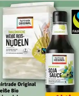 REWE Fairtrade Original Bio Weiße Reisnudeln Angebot