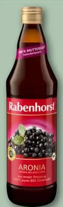 REWE Rabenhorst Bio-Aroniasaft Angebot