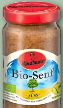 REWE Center Händlmaier's Bio-Senf Vegan Angebot