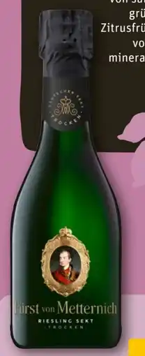 REWE Fürst Von Metternich Riesling Sekt Angebot