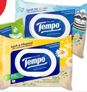 Budni Tempo Feuchtes Toilettenpapier Angebot