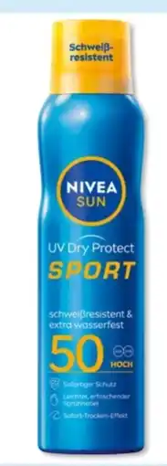Budni Nivea Sun UV Dry Protect Sonnenspray Angebot
