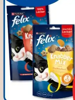 Budni Purina Felix Knabber-Mix Original Angebot